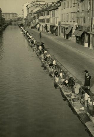 Naviglio, Milano 1938 Naviglio, Milano 1938
