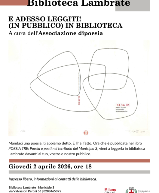 A3 Lambrate poesia