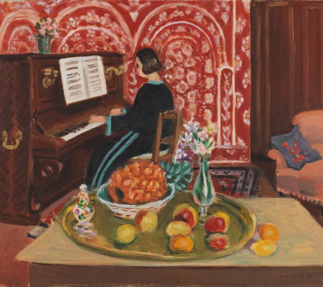 Matisse Pianiste � la nature morte