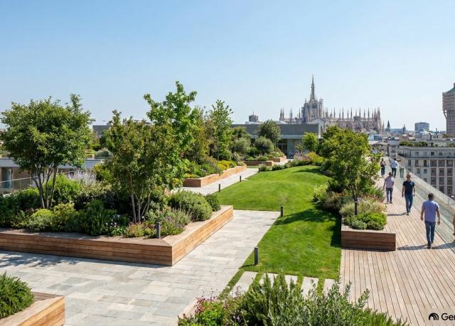 milano policlinico giardino pensile