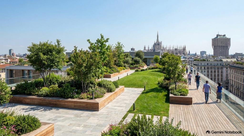 milano policlinico giardino pensile