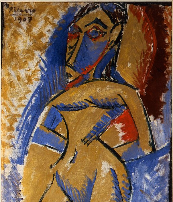Jucker 8750 Picasso Pablo Femme nue 1907, olio su tela(2)