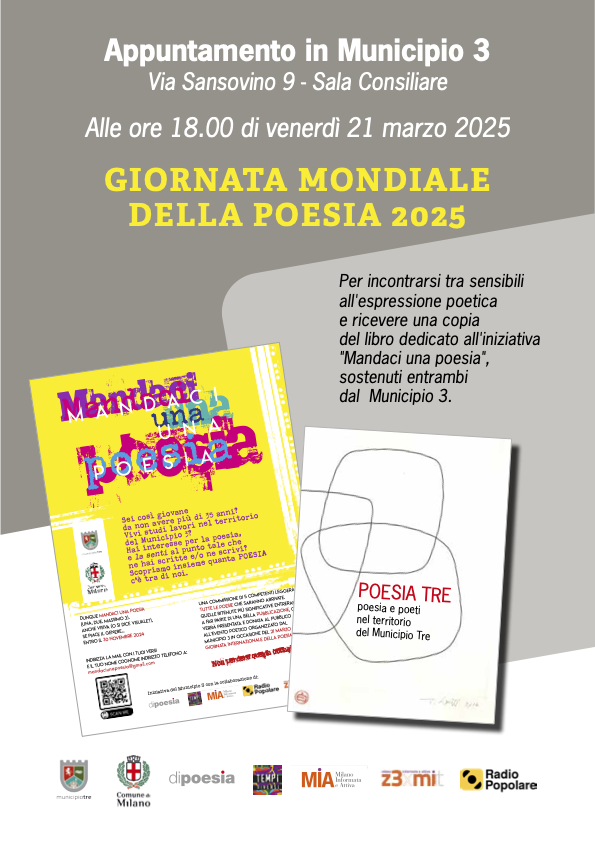 POESIA TRE volant POESIA TRE volant