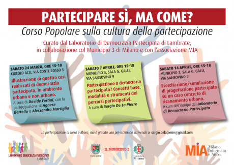 Imparare la partecipazione Imparare la partecipazione