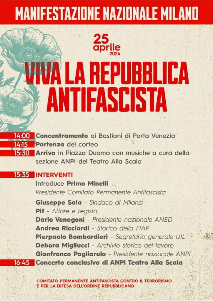 Corteo del 25 con orari Corteo del 25 con orari