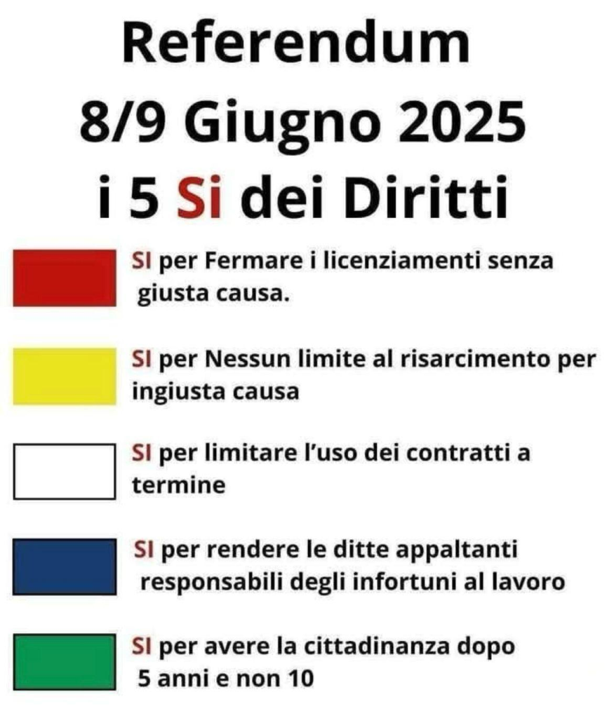 referendum giugno 25