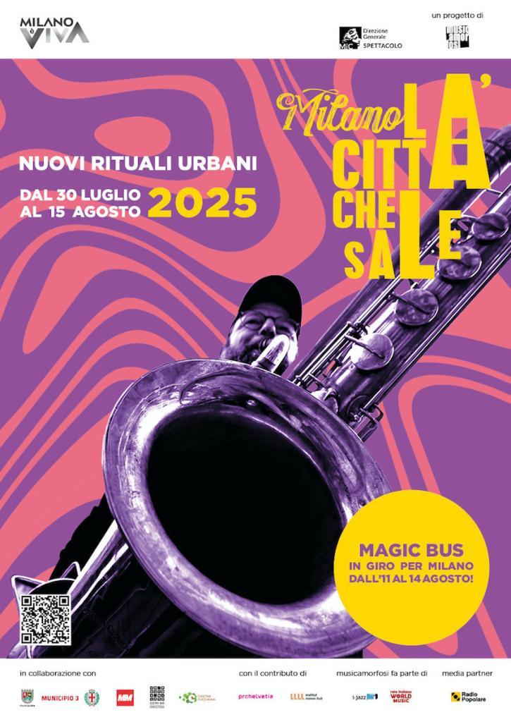Locandina Milano la citt che sale