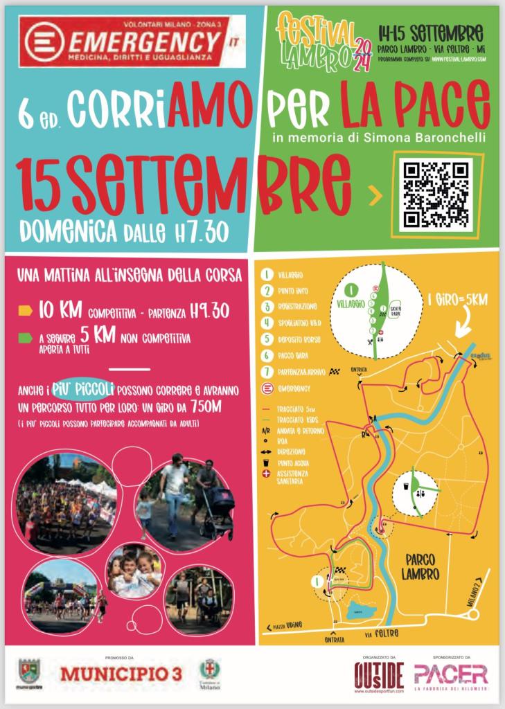 Corriamo per la Pace Corriamo per la Pace