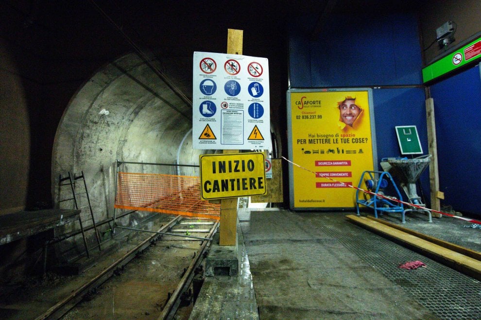 lavori galleria metro lavori galleria metro