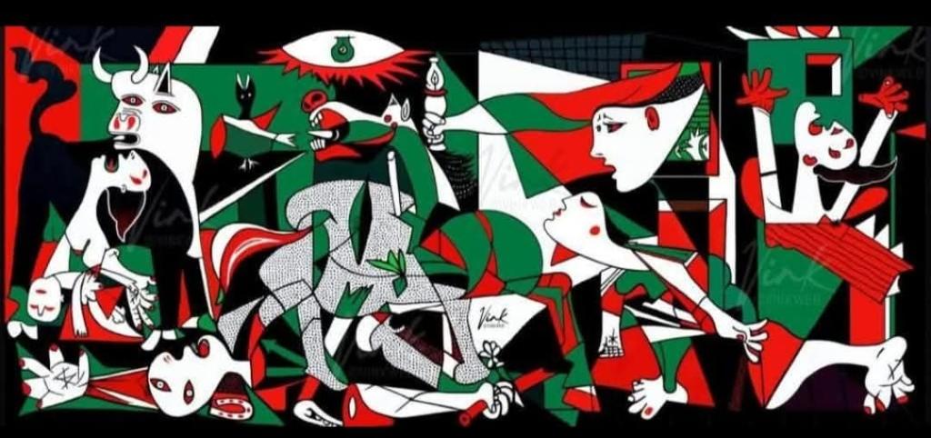 Guernica color Gaza Guernica color Gaza