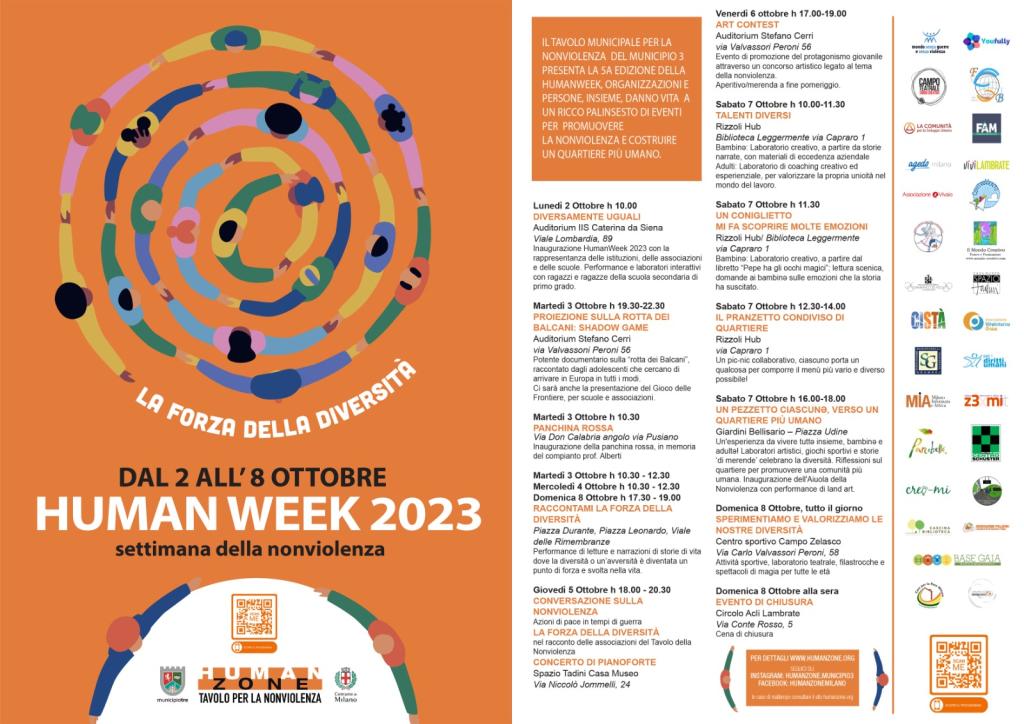 Volantino Human Week