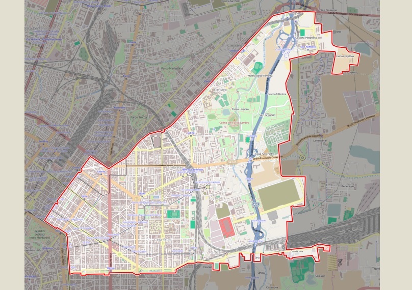 mappa zona mappa zona
