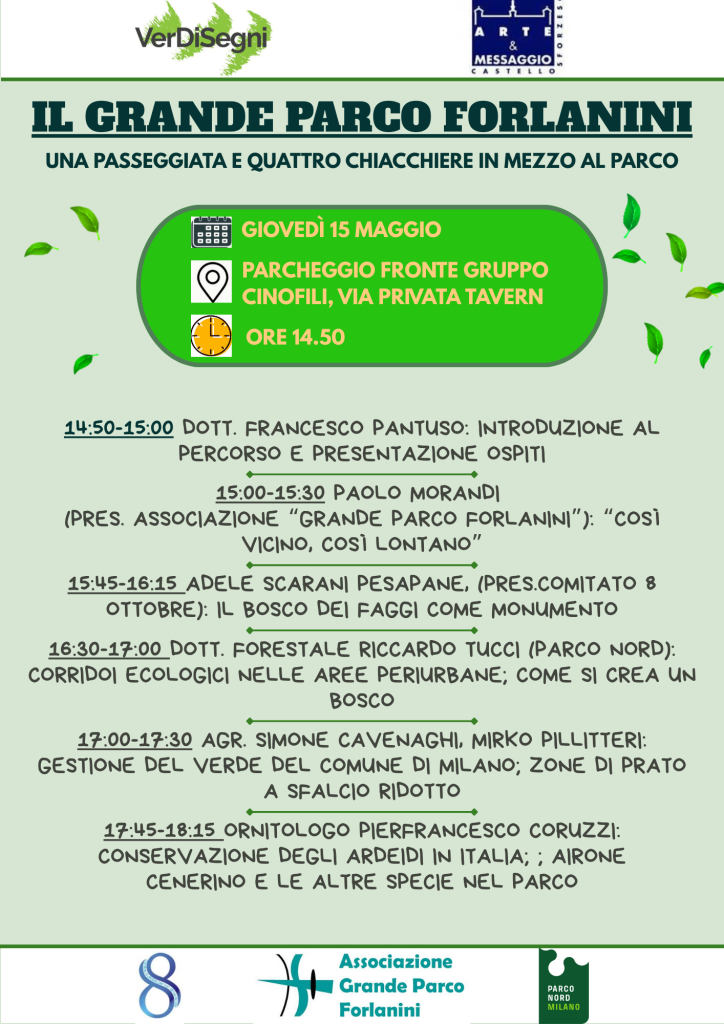 Locandina Evento 15052025 Parco Forlanini