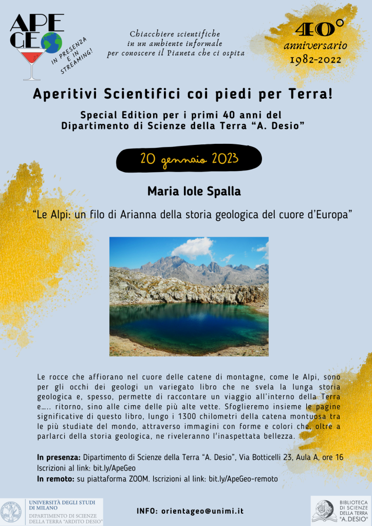 ApeGeo gennaio ApeGeo gennaio