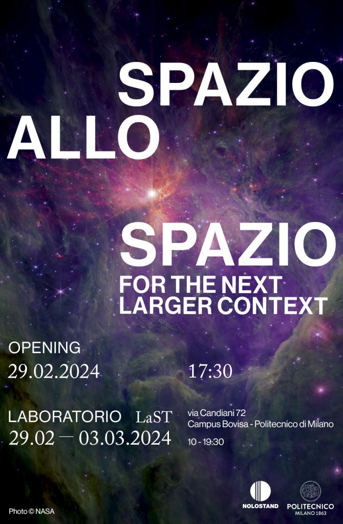 INVITO OPENING Spazio allo Spazio