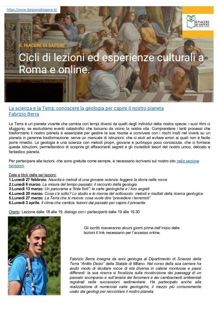 Scienze terra Scienze terra