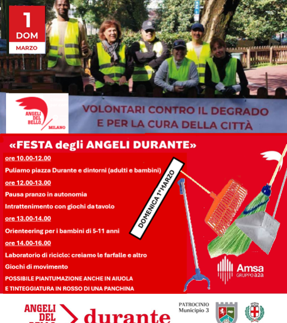 Angeli piazza Durante