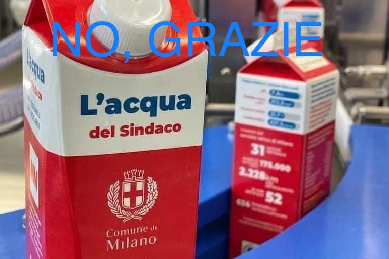 acqua sindaco