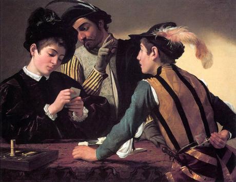 Caravaggio I bari Caravaggio I bari
