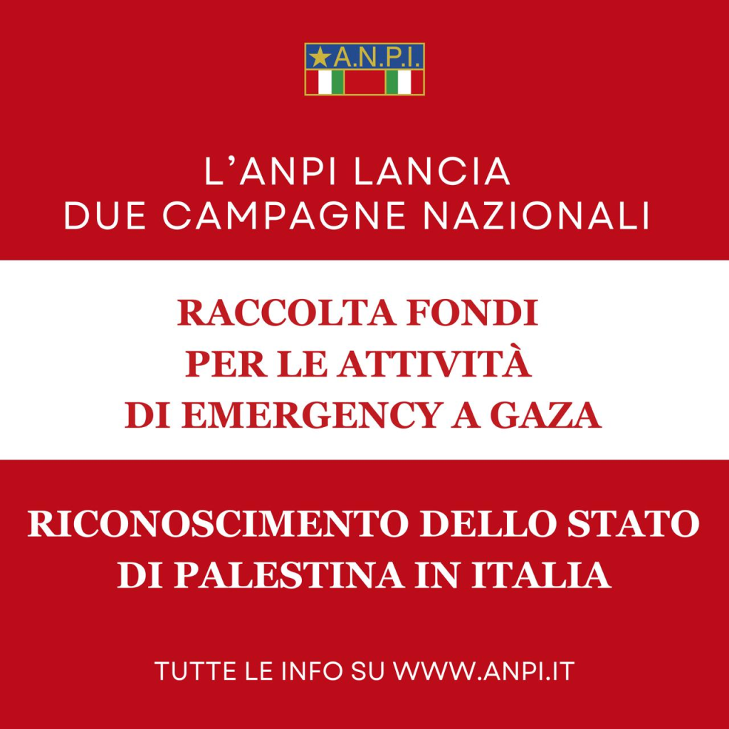ANPI per la Palestina ANPI per la Palestina