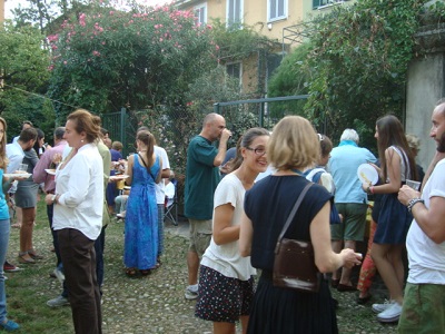 festa in cortile