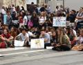 Sit in in Duomo cit Dante